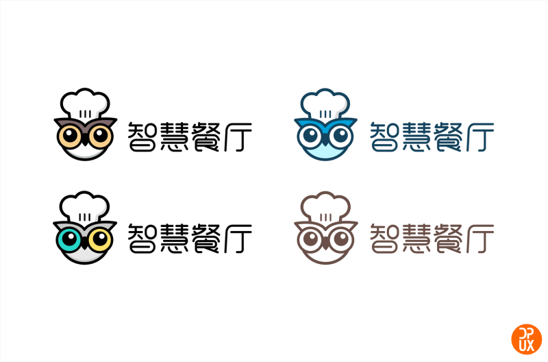 LOGO案例实战!大众点评智慧餐厅Logo设计全过程总结