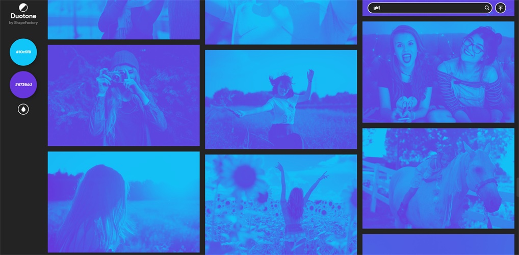 神器集大成者!自动LOGO 设计、一键双色调、配色方案全都有!